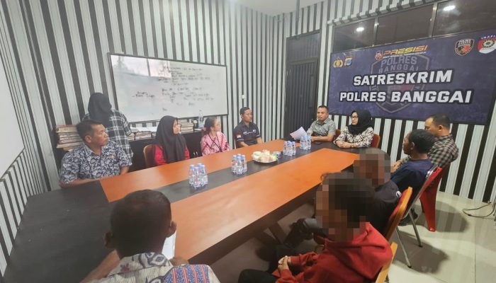 Polres Banggai Diversi Kasus Penganiayaan Melibatkan Anak di Bawah Umur