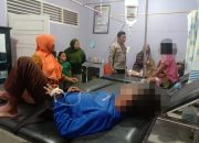 Tabrakan Terjadi di Sinorang, 1 Pemotor Dilarikan ke RSUD Luwuk 