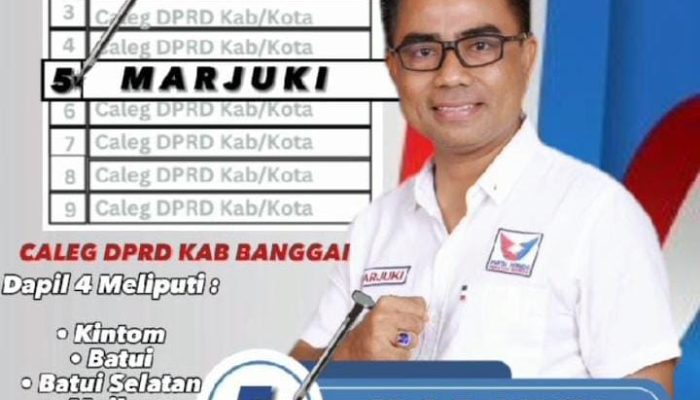 Ini Komitmen Marjuki, Caleg Perindo Banggai Dapil 4: Siap Ikhlaskan Gaji untuk Umat 