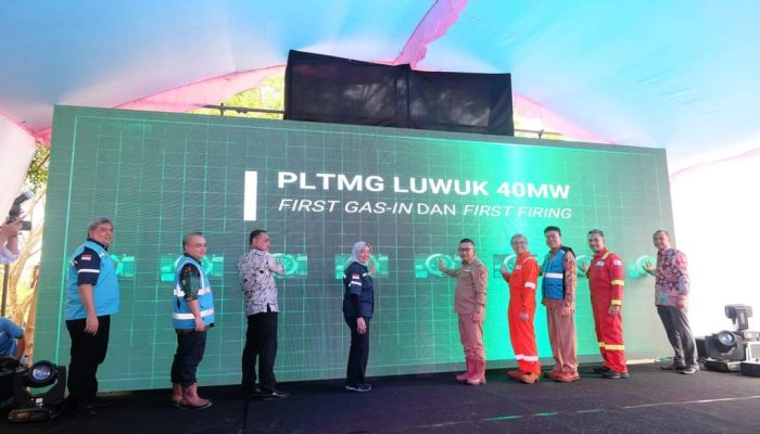 PLTMG Luwuk 40 MW Diresmikan, Bupati Amirudin Apresiasi Langkah Maju PLN