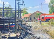 Tragis! Rumah Petani di Batui Selatan Hangus Terbakar, Kerugian Ditaksir Rp90 Juta