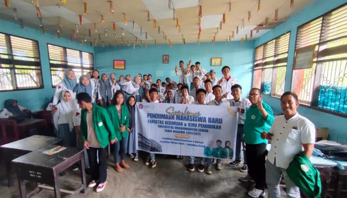 FKIP Unismuh Luwuk Sosialisasi PMB di 3 Sekolah, Disambut Antusias Siswa