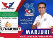 Caleg Perindo Marjuki Ajak Masyarakat Tolak Politik Uang, Jangan Terhipnotis!