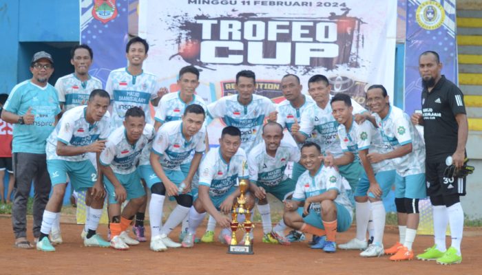 Gol Semata Wayang Farhan Bawa Masjid Daarussalam FC Juarai Trofeo Cup