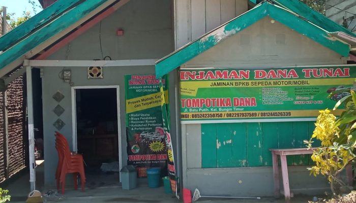 Sudah Sepekan, Tompotika Dana Luwuk Pindah Kantor di Unjulan