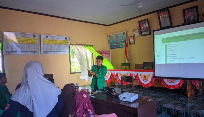 Keren! Ridwan Mahasiswa Unismuh Luwuk Sulap Minyak Jelantah Jadi Lilin Aromaterapi 