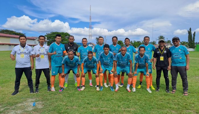 Bungkam Bunta Fc 3-0, Masjid Daarussalam Fc Pastikan 1 Tempat di Semifinal U40 Muhidin Cup