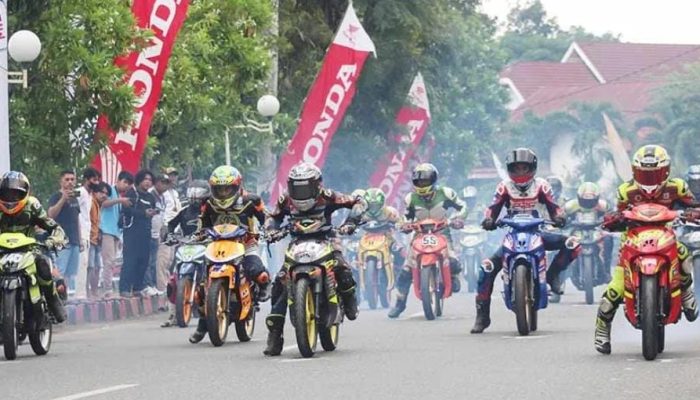 24 Mei, Balap Motor Bakal Dihelat di Sirkuit Tugu Adipura Luwuk 