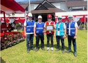 Momentum Bulan K3 Nasional, PLN Tahuna Raih Penghargaan Zero Accident