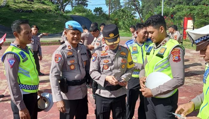 Tingkatkan Disiplin Anggota, Propam Polres Bangkep Lakukan Giat Gaktibplin