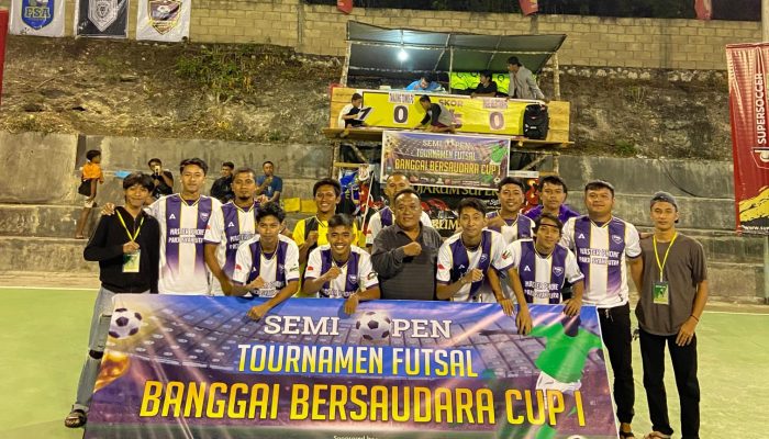 Sengit! Sejumlah Tim Bermain Sama Kuat di Turnamen Futsal Banggai Bersaudara, One Peace Fc Menang Besar 6-3