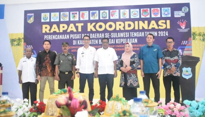 Bangkep Tuan Rumah Rakor Pemberdayaan  Pengembangan Koperasi dan UMKM se-Sulawesi Tengah