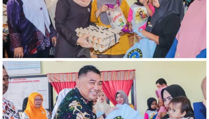 Bunda PAUD Serahkan Bantuan Bagi Keluarga Berisiko Stunting, Ini Harapan Kadis Faisal Karim