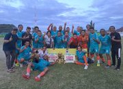 Menang 3-1 Atas Togean Old, Skuad Masjid Daarussalam Fc Jawara Turnamen U40 Muhidin Cup