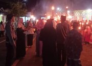 Umat Islam di Nuhon Gelar Pawai Obor Sambut Ramadhan 