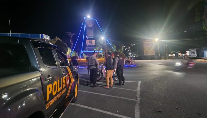 Cegah Balapan Liar, Polisi Gencar Patroli di 4 Lokasi, Salah Satunya Tugu Adipura Luwuk 