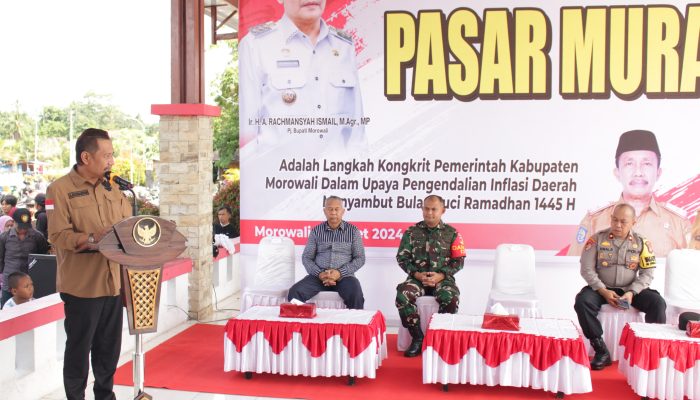 Dibuka Pj. Bupati Morowali, Pasar Murah Awal Ramadhan Diapresiasi Dandim, Langkah Strategis Kendalikan Inflasi