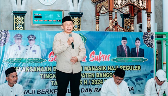 Diikuti 243 Jamaah Calon Haji, Wabup Banggai Buka Bimbingan Manasik 