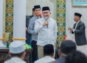 Bupati Amirudin Sambut Tim Safari Ramadhan Provinsi Sulteng di Masjid Agung An Nur Luwuk 