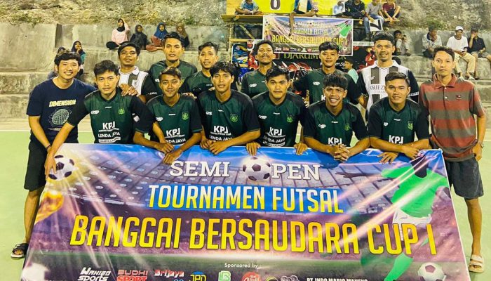 Tim GRZMNN Fc Lolos ke babak 8 Besar Turnamen Futsal Banggai Bersaudara Cup 1