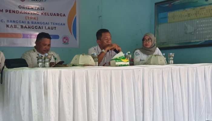 Orientasi TPK Empat Kecamatan di Banggai Balut Berlansung Sukses, Ini Harapan Kadis dr. Zulkifli 