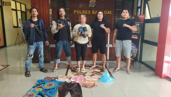 Curi Pakaian di Serba Rp35 Ribu, Mama Muda Asal Jole Luwuk Ini Diamankan Polisi, Babuk CD Hingga BH