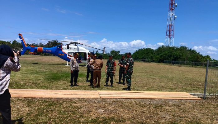 Pangdam XIII/Merdeka dan Kapolda Sulteng Tinjau Persiapan Kunker Presiden Jokowi di Bangkep