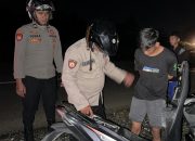 Polsek Toili Gencarkan Patroli dan Razia Selama Libur Lebaran