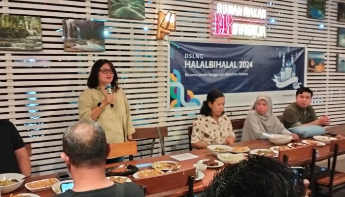 Pererat Silaturahmi, DSLNG Gelar Halal Bihalal Bersama Jurnalis Luwuk