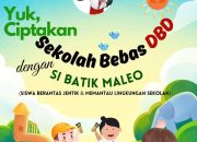 Ciptakan Sekolah Bebas DBD, Dinkes Banggai Luncurkan Inovasi Si Batik Maleo