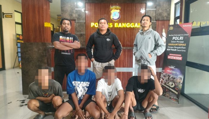 Polisi Amankan 6 Remaja Pelaku Pengeroyokan di Kilongan Permai Luwuk Utara