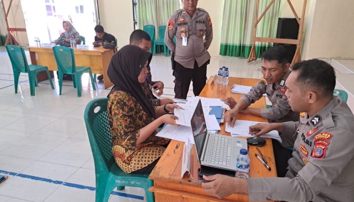 Animo Tinggi, Polres Bangkep Terima 63 Pendaftar Casis Polri Tahun 2024