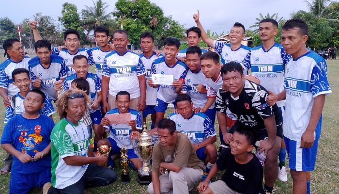 Selamat! Tim Mandor Yahya Juara Turnamen Sepakbola Mini TKBM Cup 2024