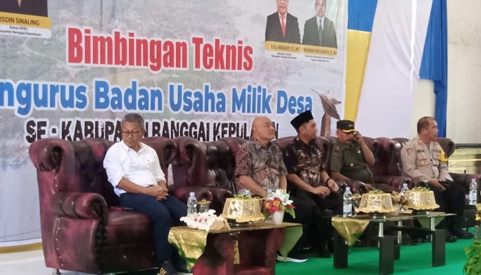 DPMD Bangkep Gelar Bimtek Pengelolaan dan Peningkatan Kapasitas BUMDes