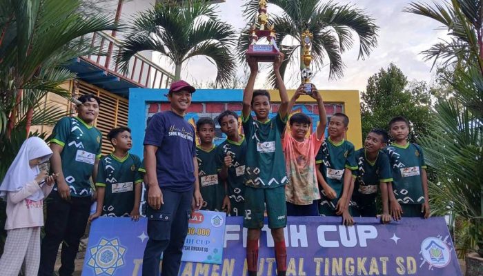 Hajar Skuad SDN Mansahang 2-0, Tim Persebas Junior Jawara Futsal U-12