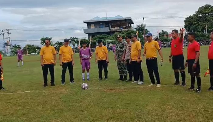 Kompetisi Turnamen Sepak Bola U-17 Menuju Popda Sulteng Resmi Bergulir, Diikuti 12 Tim 