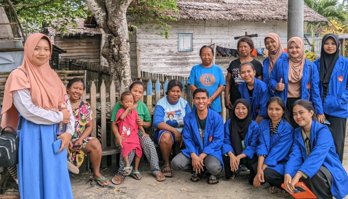 Mahasiswa FKIP Untika Luwuk Teliti Bahasa Banggai di Bulagi Utara Bangkep