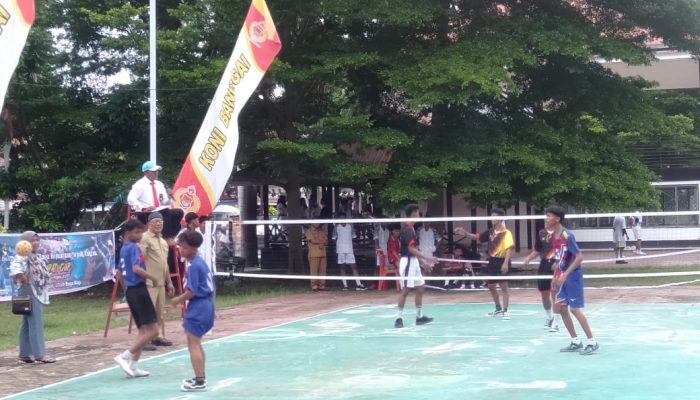 Kejuaraan Sepak Takraw Pra Popda Banggai Bergulir, Diikuti 12 Tim