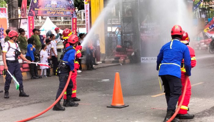 Sulteng Fire Fighter Skill Competition Meriahkan HUT 105 Damkar Digelar di Luwuk 