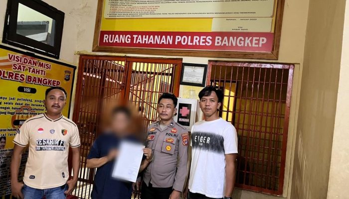 RA Mantan Ketua DPRD Bangkep Kembali Ditahan Terkait Kasus Penggunaan Senjata Api