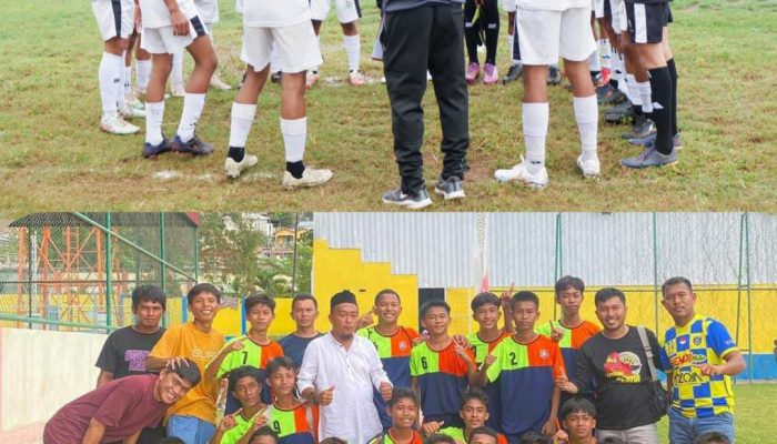 Seru! Final Kompetisi Sepakbola U-17 Pertemukan SSB GOR Kilongan Vs SSB SJS Luwuk