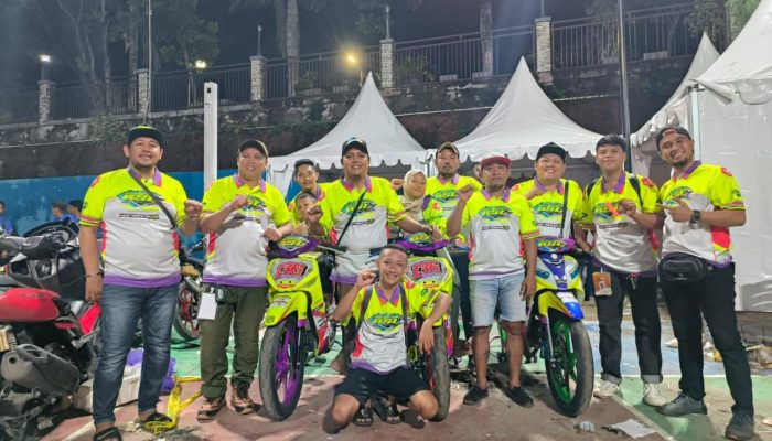 Selamat, Pembalap BSL Boyong 3 Trofi di Balap Motor Kapolres Banggai Race Cup