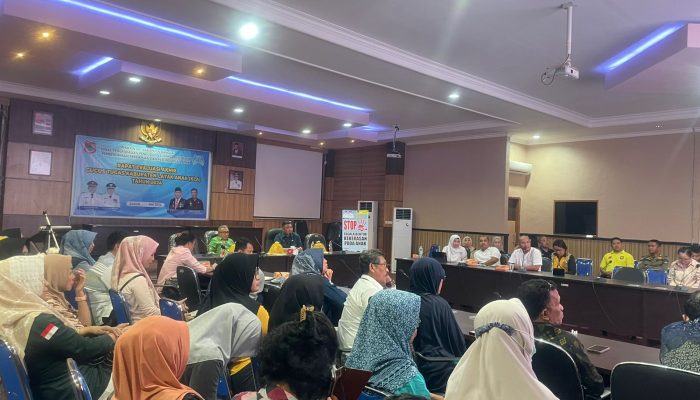 Wabup Banggai Pimpin Rapat Evaluasi Akhir Gugus Tugas KLA 2024