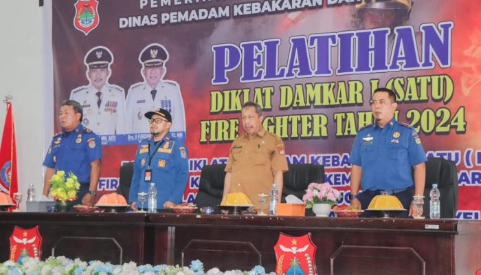 Berlangsung 5 Hari, Damkar Banggai Gelar Diklat Kualifikasi Pemadam Kebakaran 