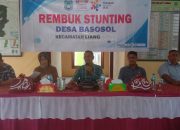 Jadi Skala Prioritas, Pemdes Basosol Liang Gelar Rembuk Stunting