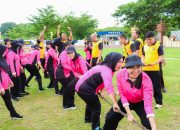 Seru! Beragam Lomba Permainan Tradisional di Polres Banggai Sambut Hari Bhayangkara