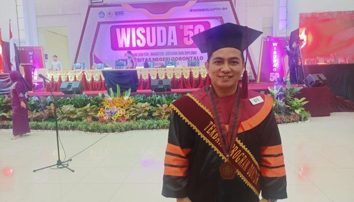 Muhammad Salahuddin, Dosen Unismuh Luwuk Raih Doktor dengan Cumlaude IPK 4.00