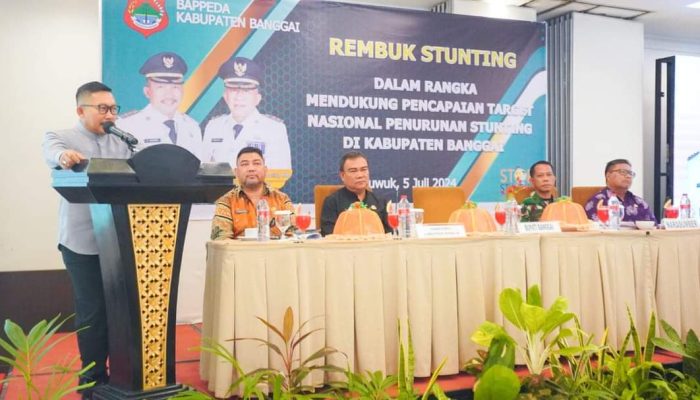 Bupati Amirudin Tekankan Pentingnya Kolaborasi untuk Capai Target Turunkan Stunting Jadi 14 Persen 