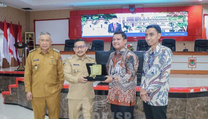 Bupati Banggai Tandatangani Kerjasama dengan BSI Terkait Pemanfaatan Jasa Perbankan Syariah 