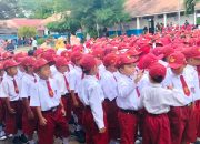 Antusias Murid Baru SDN Maahas Masuk Sekolah Perdana